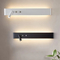 linetype bedside wall lamp linear bedroom background wall lamp Nordic apartment hotel room headboard reading light supplier
